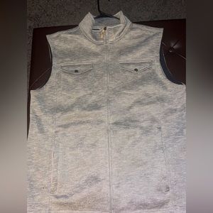 mountain khaki grey vest